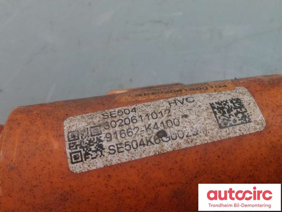 Kabel høy volt (HV) elbil til Hyundai Kona 2017-2021 (Type I, Fase 1) (..|91662-K4100|91662K4100|)