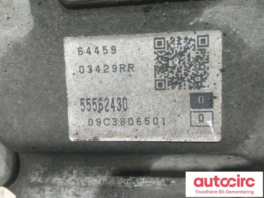 Girkasse automat til Opel Insignia A 2009-2014 (AISIN AW|55562430|95509044|TF-80SC| AF40)