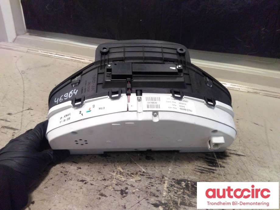 Instrumentpanel til Volvo XC60 2008-2013 (Type I, Fase 1) (YAZAKI|30733367|36002725|)