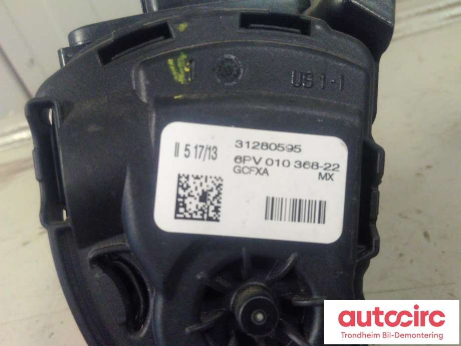 Pedal gass til Volvo V40 2012-2019  (..|31280595|6PV010368-22|)