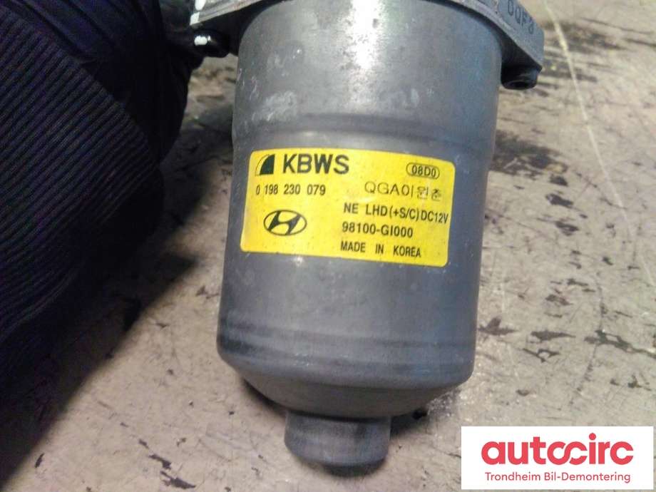 Viskermotor frontrute til Hyundai Ioniq 5 2021-->>  (KBWS|98100-GI000|98110C5500|0198230079)
