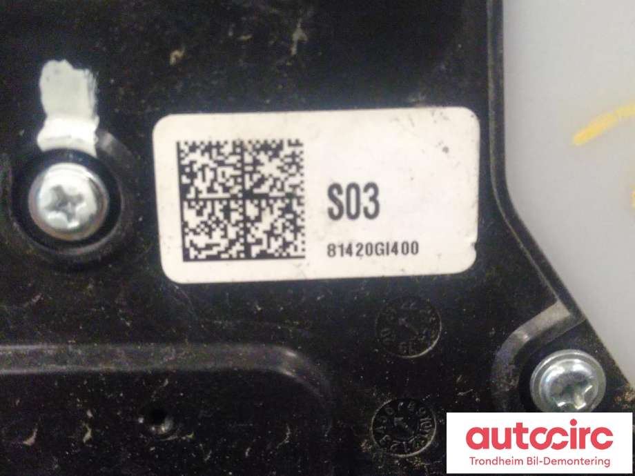 Låsekasse høyre bak til Hyundai Ioniq 5 2021-->>  (..|81420-GI400|81420GI400|)