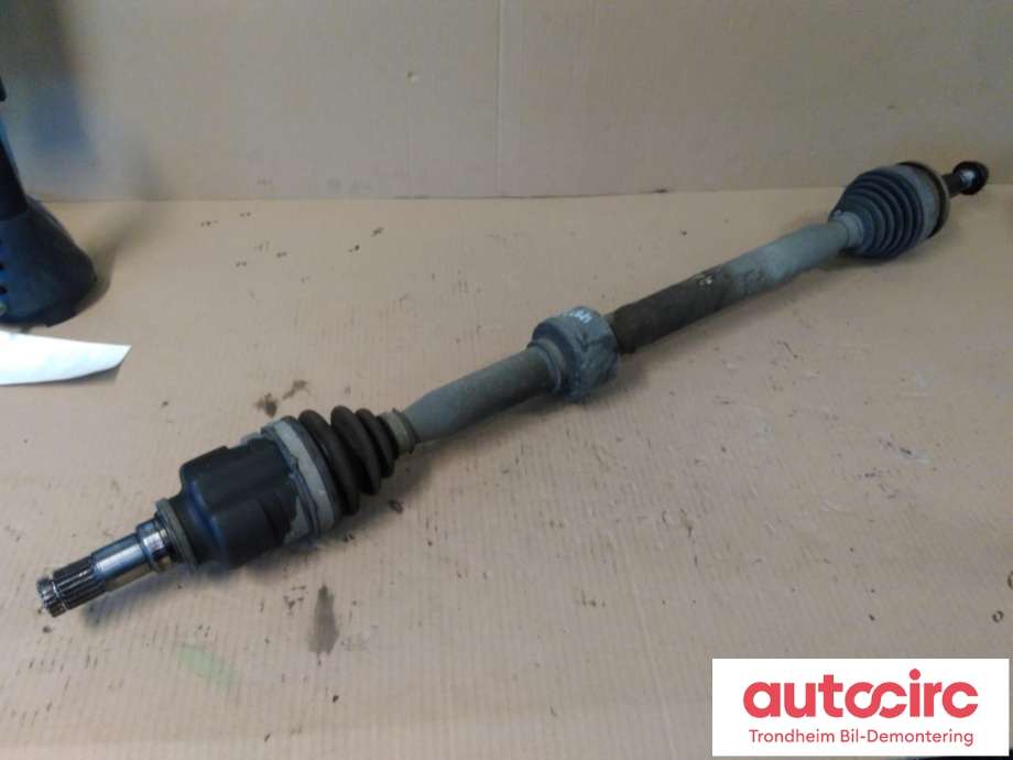 Drivaksel høyre foran, bensin/automat til Toyota Avensis 2015-2019 (Type III, Fase 2)  (..|43410-05451|4341005451|)