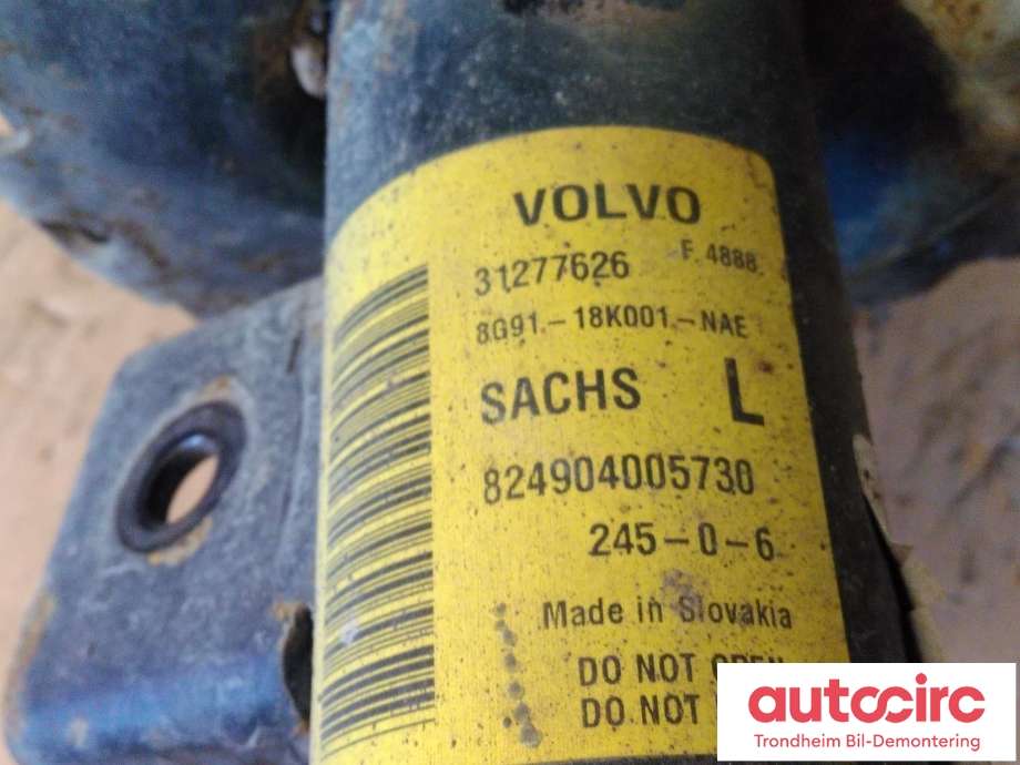 Fjærbein venstre foran til Volvo XC60 2008-2013 (Type I, Fase 1)  (..|31277626|31340476|)