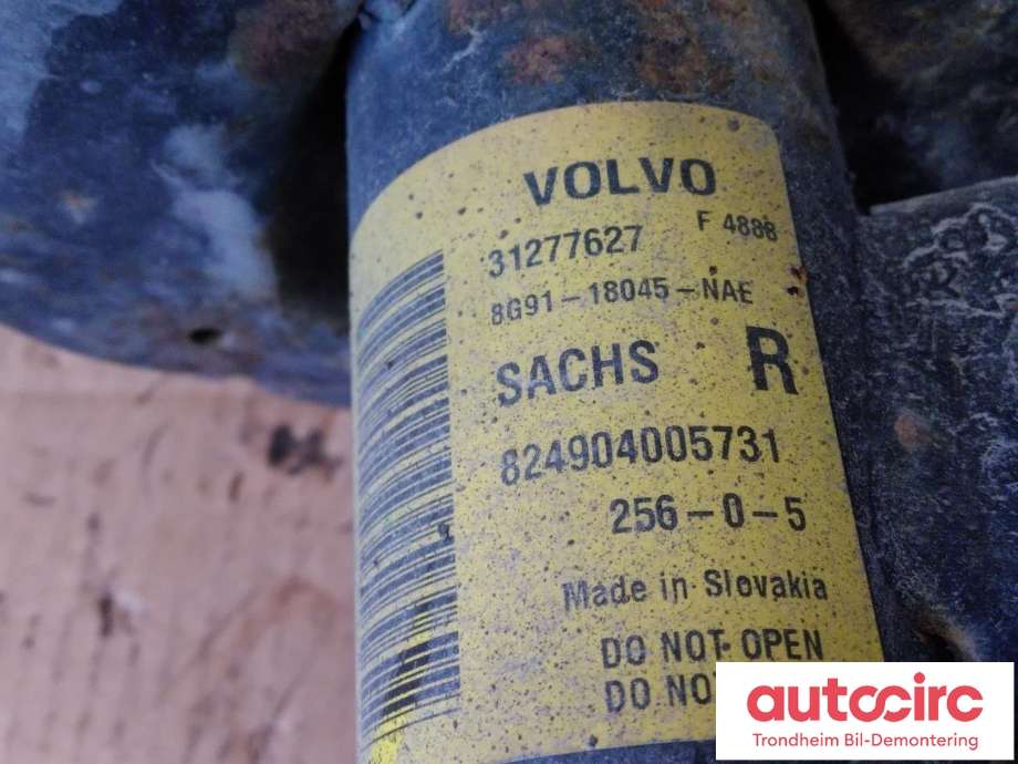 Fjærbein høyre foran til Volvo XC60 2008-2013 (Type I, Fase 1)  (..|31277627|31340477|)