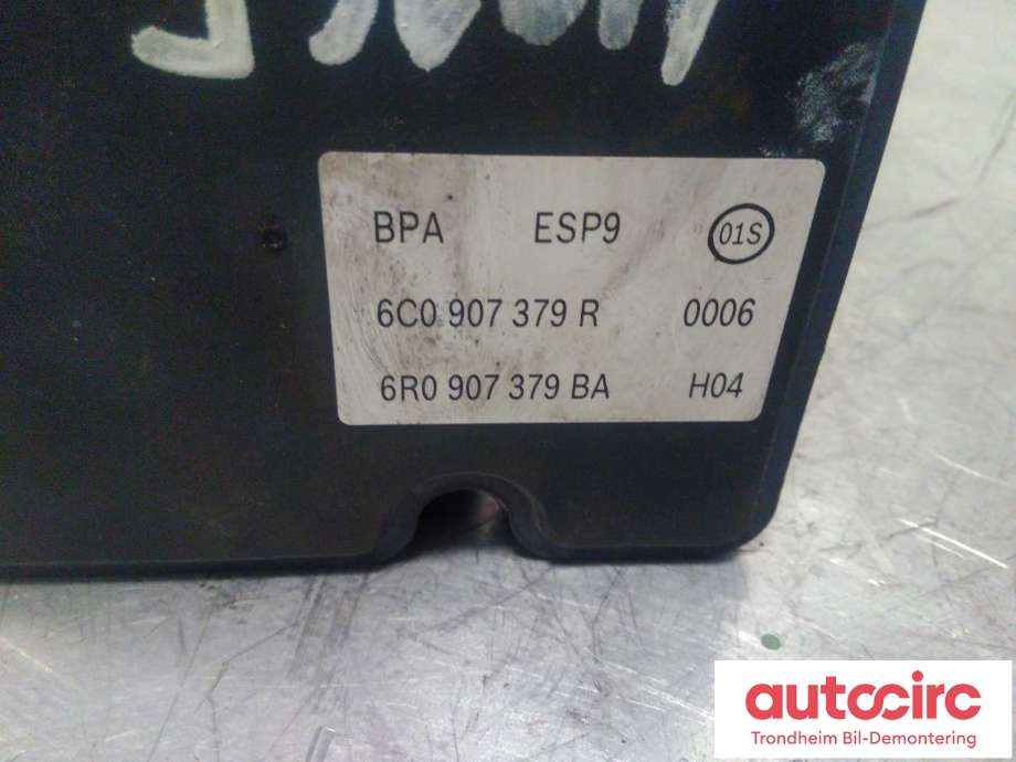 ABS sentral til VW Polo 2014-2017 (Type V, Fase 2)  (..|6C0614517R|6C0907379R|)