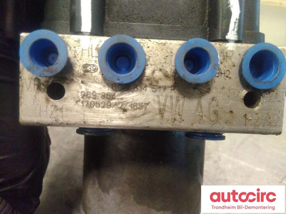 ABS sentral til VW Polo 2014-2017 (Type V, Fase 2)  (..|6C0614517R|6C0907379R|)