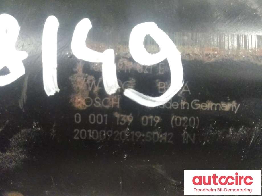 Starter diesel til Audi A4 2007-2014 (Type IV) (B8) (B8) (..|03L911021E|03L911021G|0001139019)