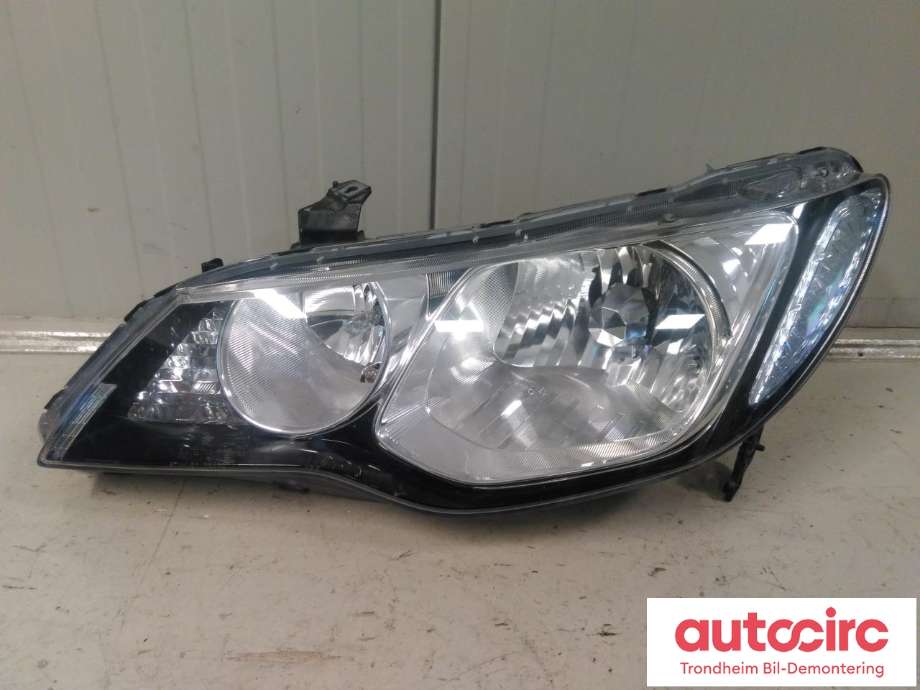 Frontlykt venstre halogen til Honda Civic, 2006-2010 Hybrid (sedan) Hybrid (sedan) (STANLEY|33151SNBG03)