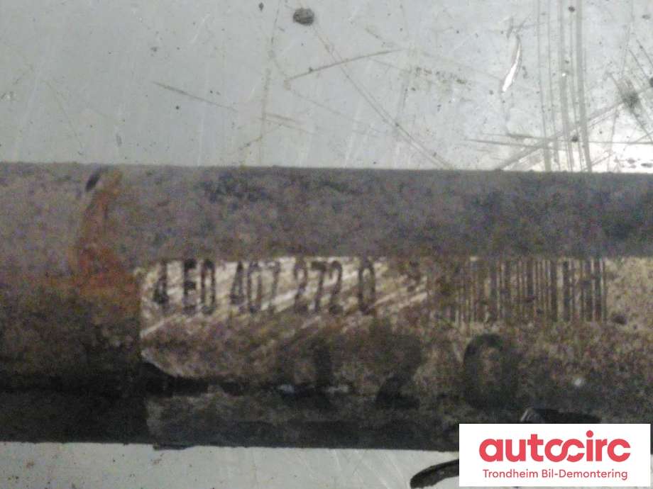 Drivaksel høyre foran, bensin/automat til Audi A8 2003-2010 (Type II)  (..|4E0407272Q|4E0407452X|)