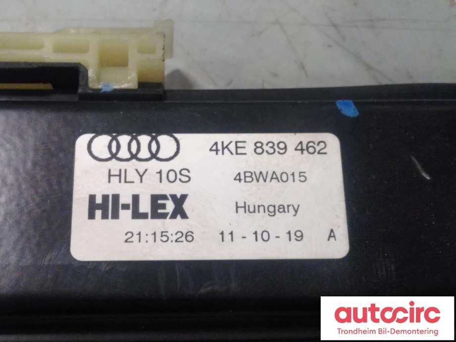 Ruteheis høyre bak til Audi e-tron 2018-->>  (..|4KE839462|4KE 839 462|)