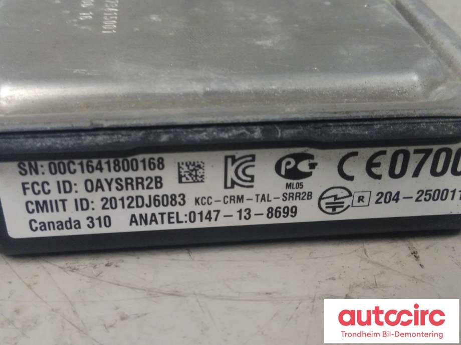 Sensor blindsone til Ford Edge 2016-2019  (CONTINENTAL|FT4T-14D453-AD|1913440|EM2T-14C689-AD| A2C73783705)