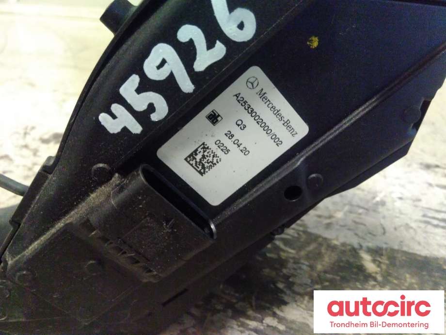 Pedal gass til Mercedes EQC 2019-->> (...|A2533002000|)