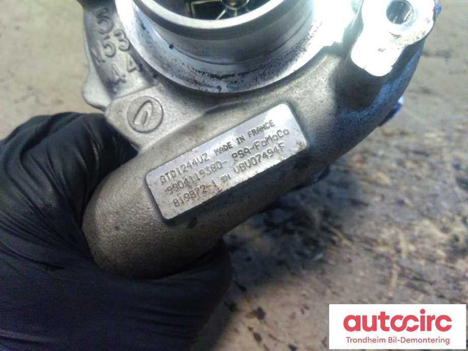 Turbo til Ford Kuga 2013-2019  (PSA-FOMOCO|1870257|FM5Q-6K682-AA|9804119380)