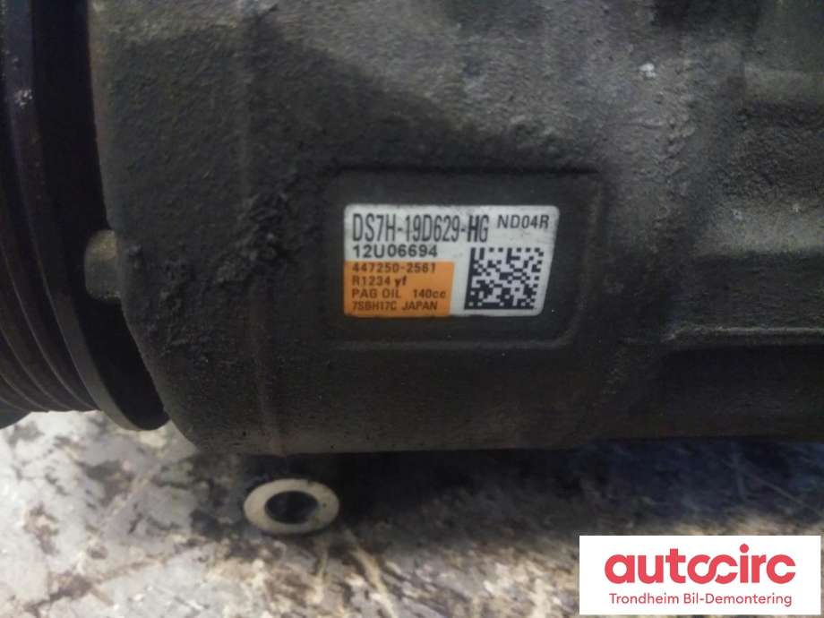 Aircondition kompressor til Ford Kuga 2013-2019 (FOMOCO|DS7H-19D629-HG|2204780|)