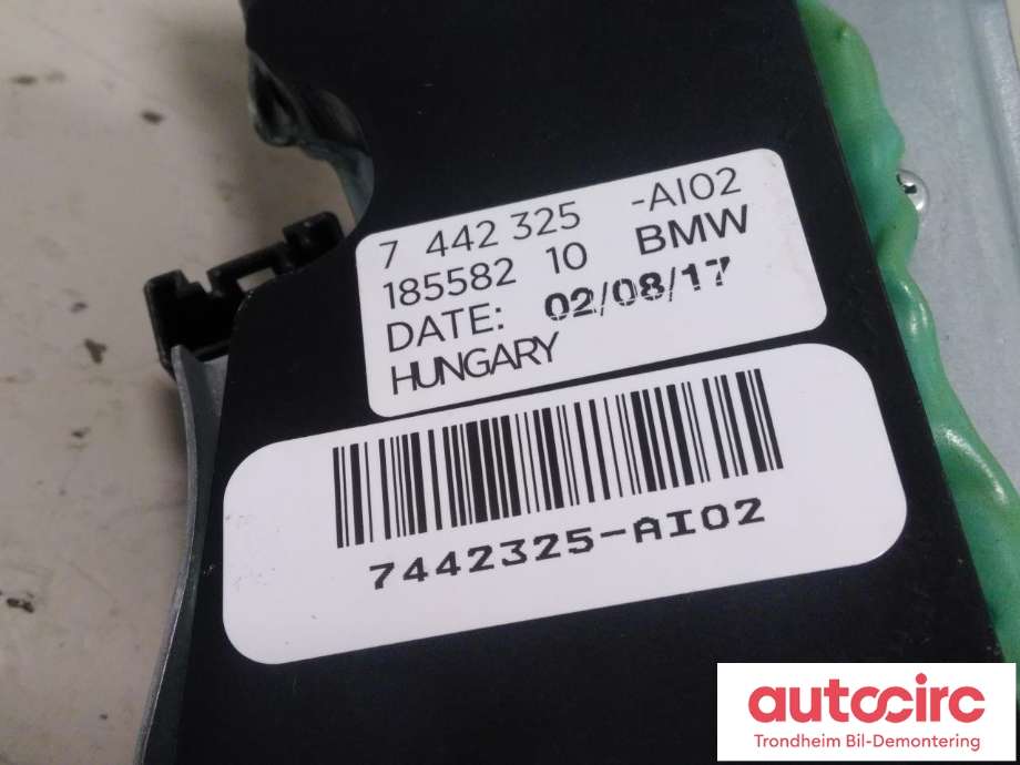 Viskermotor bakrute til BMW 2-Serie, Active/Gran Tourer 2014-->> (F45/F46) (F45/F46) (..|7442325|67637442325|67632581114)