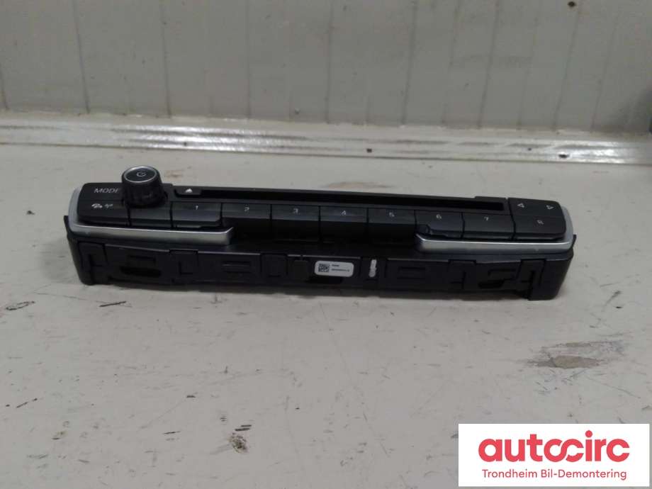 Bilstereo betjeningspanel til BMW 2-Serie, Active/Gran Tourer 2014-->> (F45/F46) (F45/F46) (..|9371455|64119371455|)