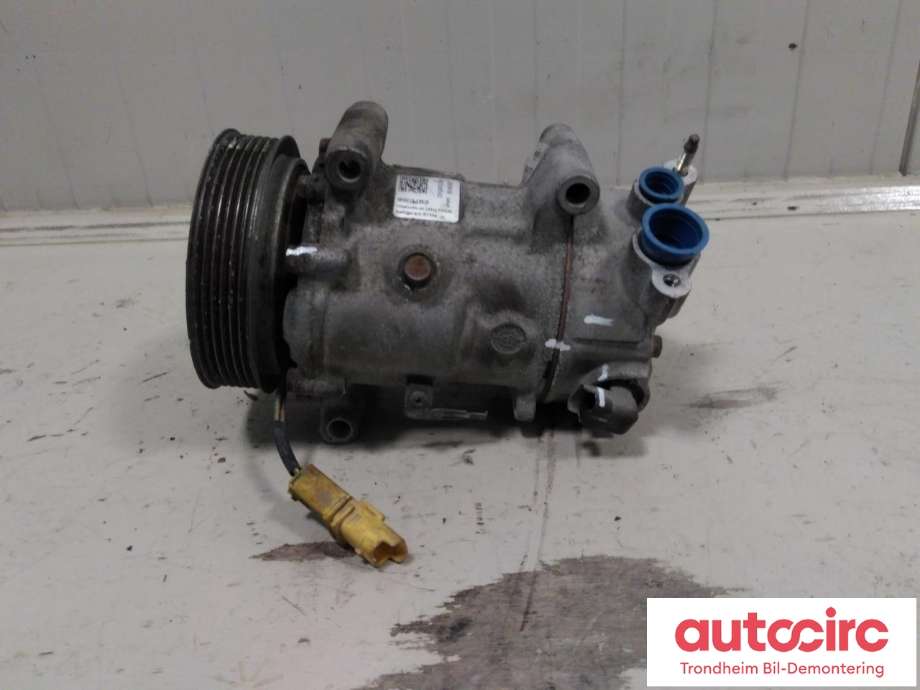 Aircondition kompressor til Peugeot 307 2005-2008 (Fase 2)  (..|6453QJ|6453QK|9822826880| SD6C121351F)