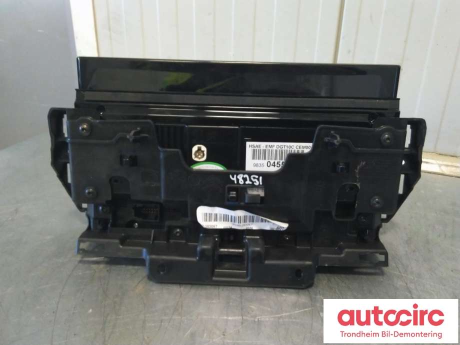 Bilstereo navigasjon skjerm til Peugeot 508 2018-->> (Type II)  (..|9835045580|9839688980|)