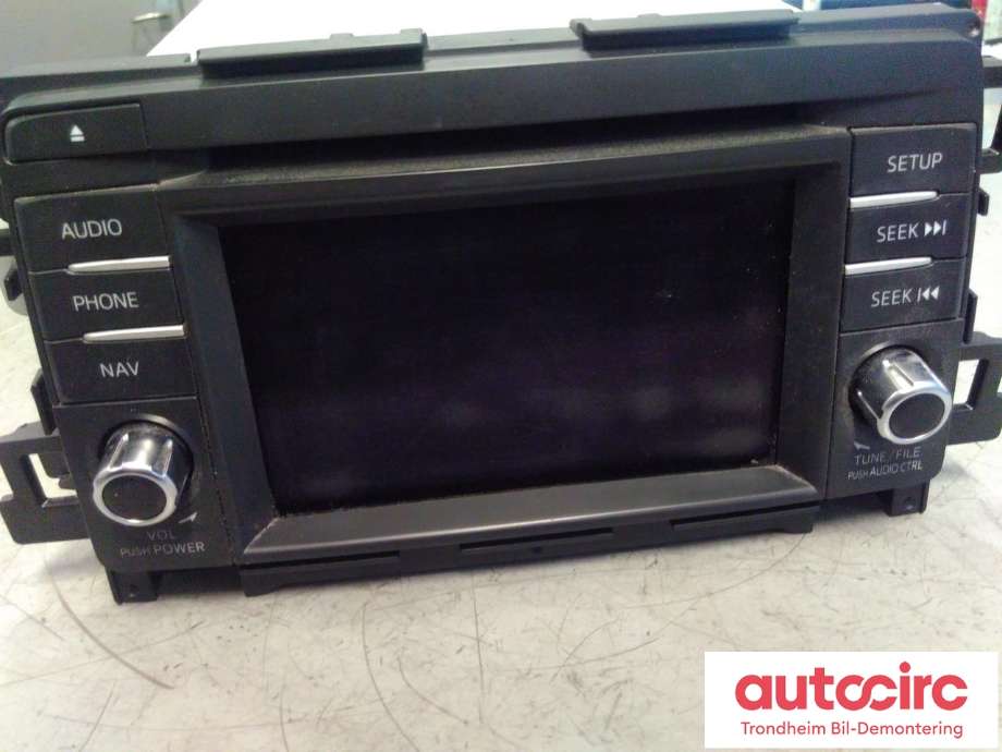 Bilstereo navigasjon til Mazda 6 2013-2015 (Type III, Fase 1)  (SANYO AUTOMEDIA|GHP9-66-DV0A|GHP966DV0A|CV-VM42F0JM)