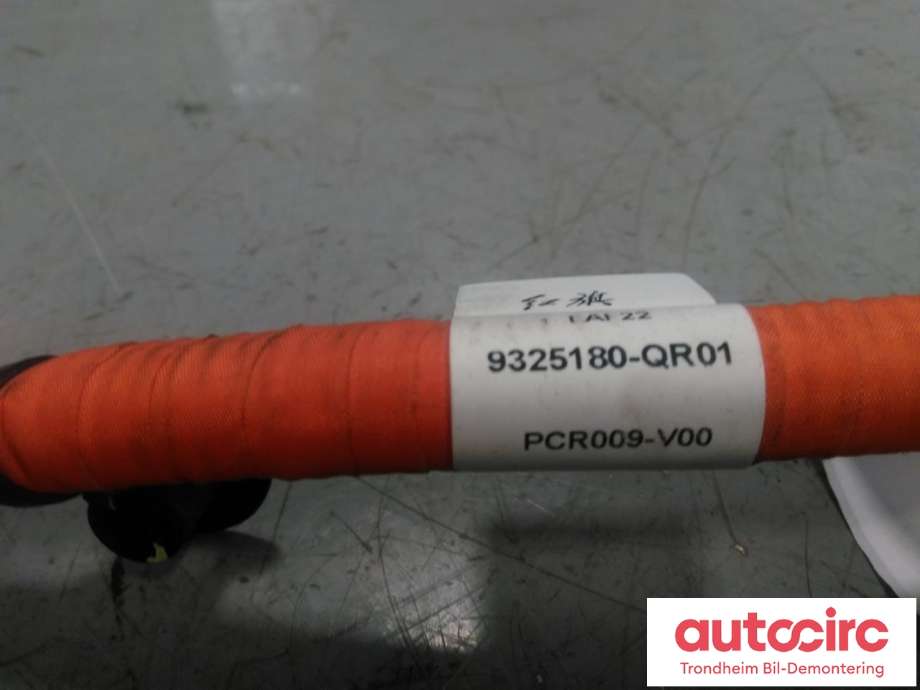 Kabel høy volt (HV) elbil til Hongqi E-HS9 2022-->>  (LEAR|9325180-QR01|PCR009-V00|)