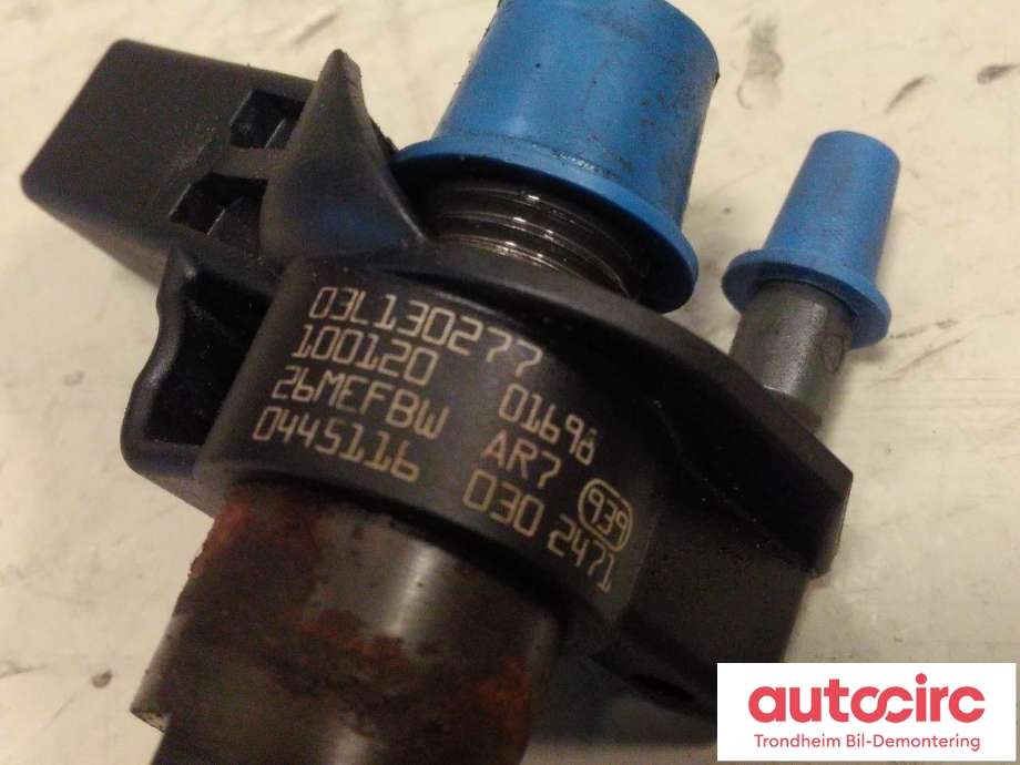 Dyse innsprøyting diesel til Audi A5 2007-2016 (Type I)  (..|03L130277|03L130855X|)