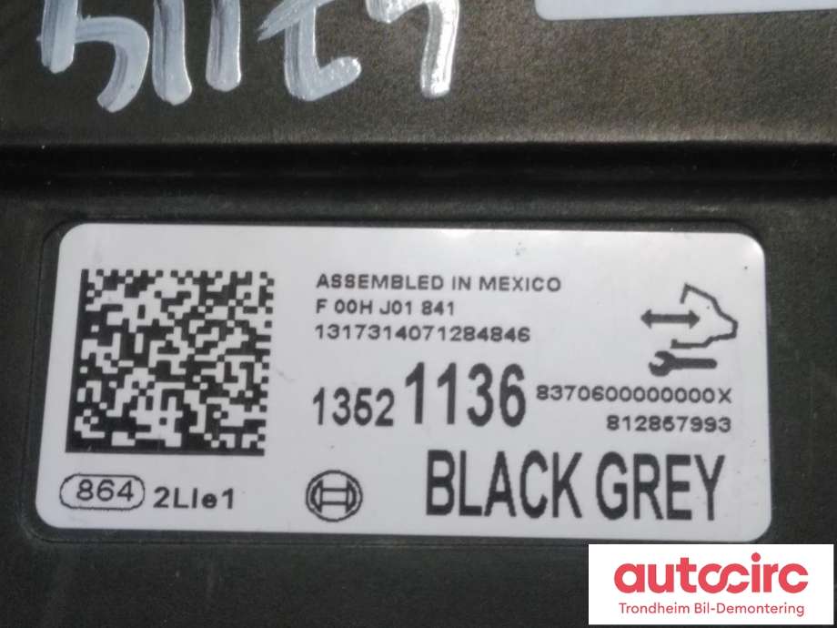 Styreenhet parkering til Opel Ampera-e 2017-->> (Type II) (BOSCH|13521136|13599318|F00HJ01841)