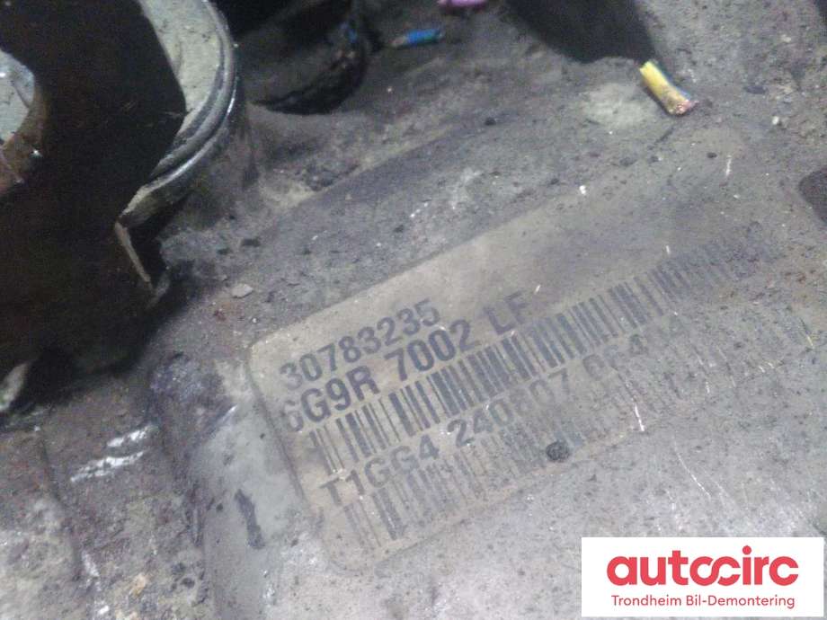Girkasse manuell 6-trinn til Volvo V70 2007-2013 (Type III, Fase 1)  (M66|30783235|8251965|6G9R-7002-LF)