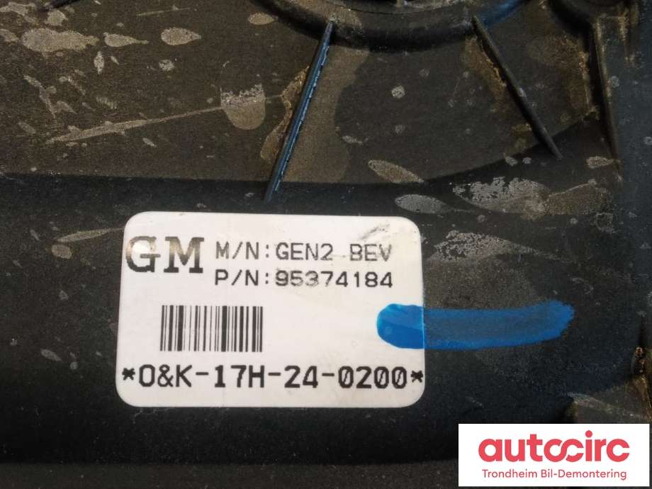 Pedal gass til Opel Ampera-e 2017-->> (Type II)  (..|95374184|)
