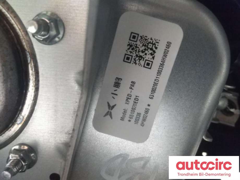 Dashbord til XPeng P7 2021-->>  (XPENG|6510020ED1|)