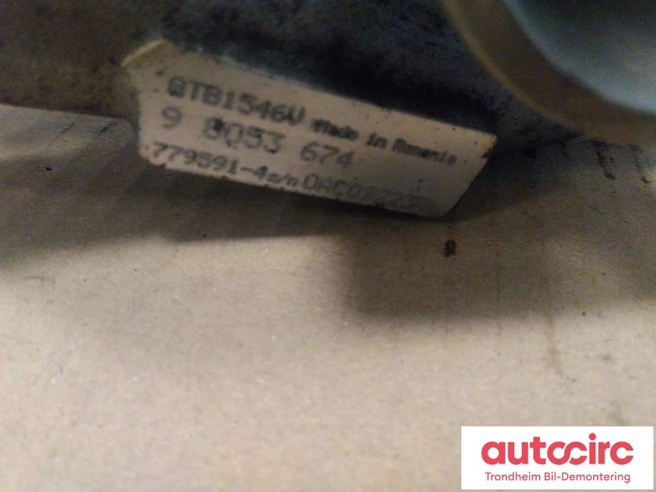 Turbo til Opel Astra J 2010-2015  (GARRETT|98053674|95516212|)