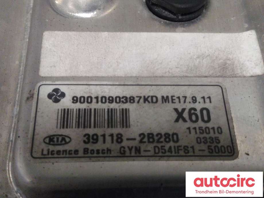 Styreenhet motor til Kia Venga 2010-2017 (..|39118-2B280|391182B280|)