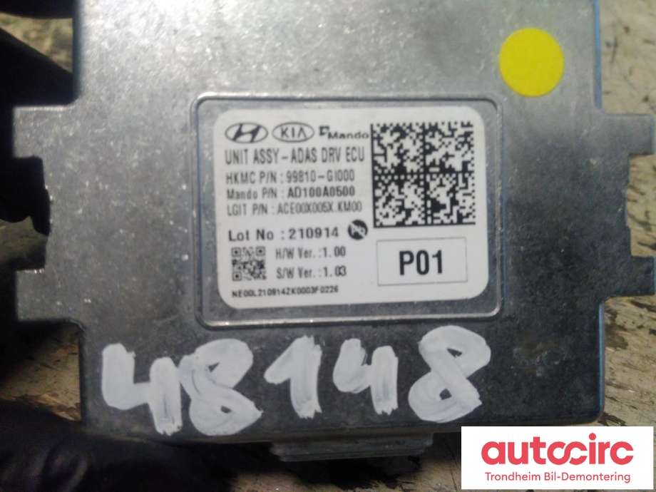Styreenhet diverse til Hyundai Ioniq 5 2021-->>  (MANDO|99810GI000|AD100A0500|)