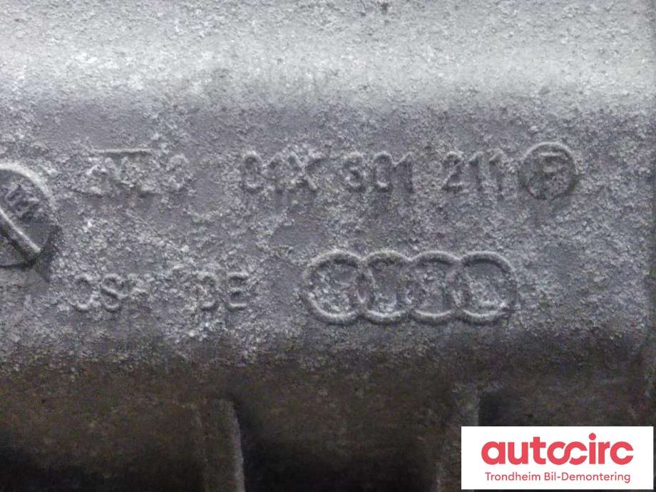 Girkasse manuell 6-trinn til Audi A4 2004-2008 (Type III) (B7) (B7) (HCF|01X300044J|01X300044JX|)