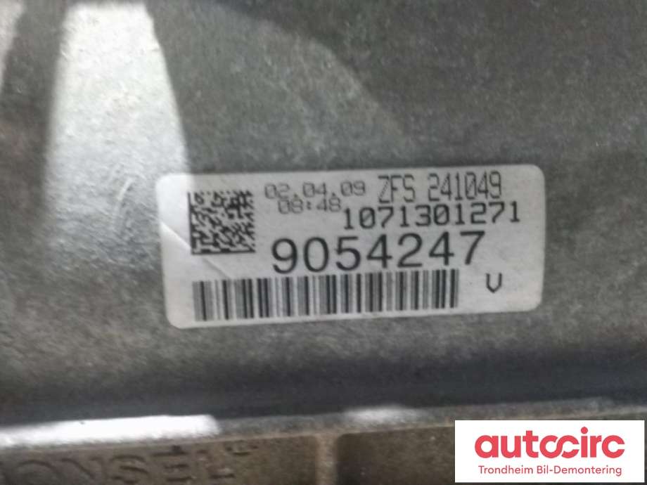 Girkasse automat til BMW 3-Serie 2005-2011 (E90/E91/E92/E93) (E90/E91/E92/E93) (ZF|7590133|1071301271|GA6HP-21)
