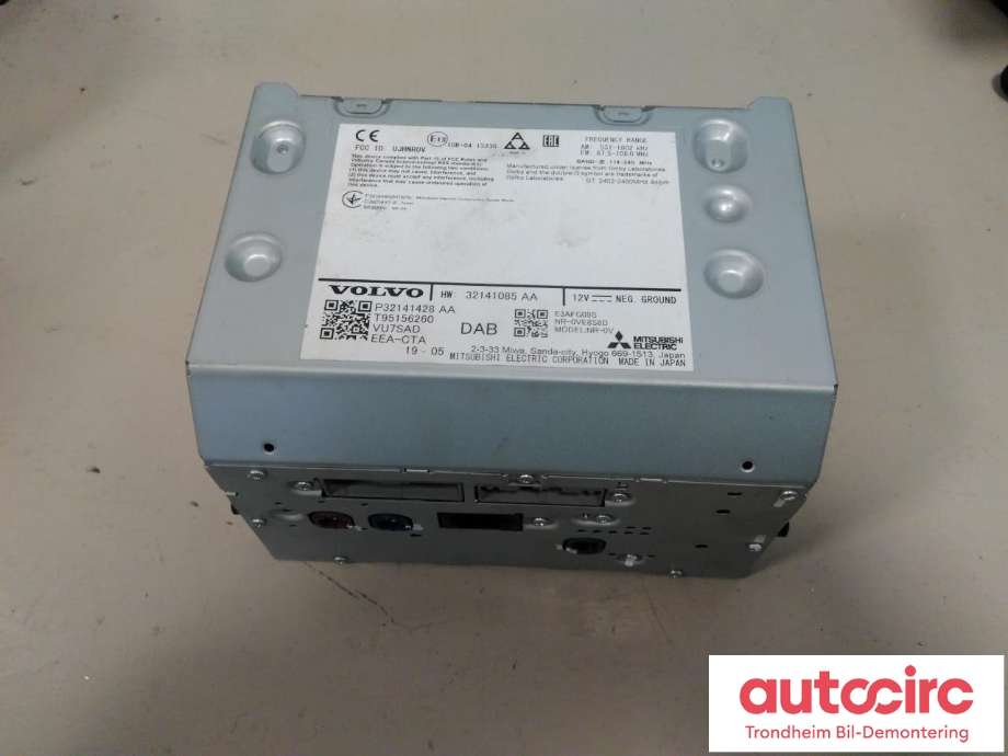 Bilstereo navigasjon til Volvo S60, 2019-2023 (Type III)  (32141085)