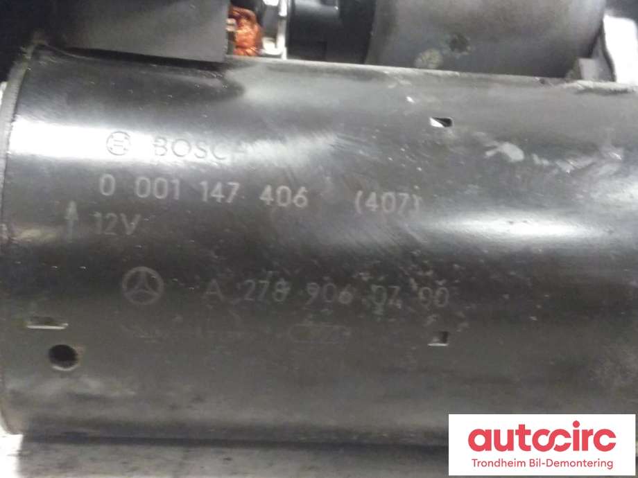 Starter til Mercedes S-Klasse, Coupe/Cab 2014-->> (C217) (C217) (..|A2789060700|A 278 906 07 00|0001147406)