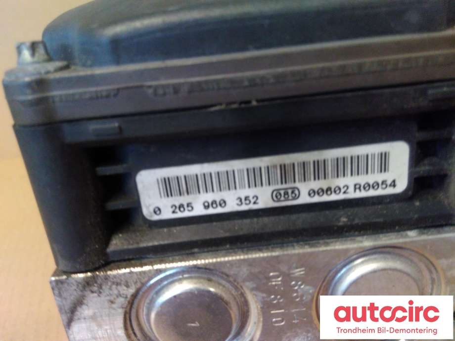 ABS sentral til Audi A7 2010-2014 (Type I, Fase 1) (BOSCH|4G0614517B|4G0 614 517 B|4G0907379B| 0265250328| 0265960352)