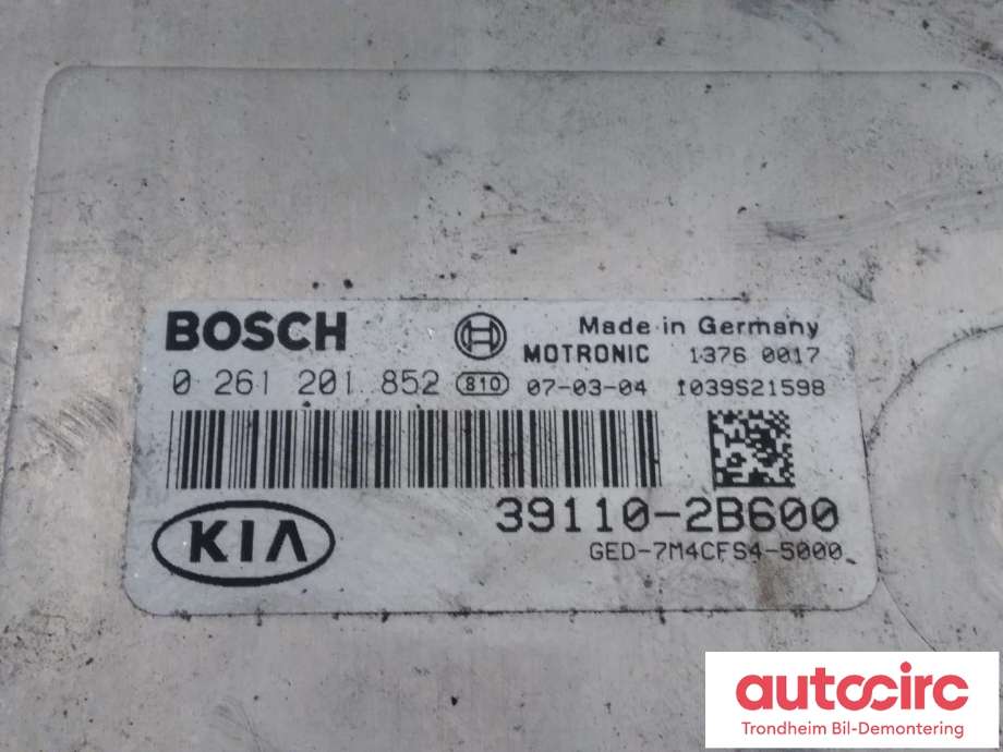 Styreenhet motor til Kia Cee