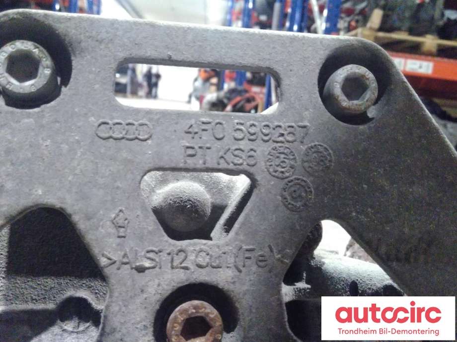 Kardang klokke bak til Audi A6, Allroad 2006-2008 (Type II, Fase 1) (C6) (C6) (ZF|0AR500043C|0AR500043R|HNN)
