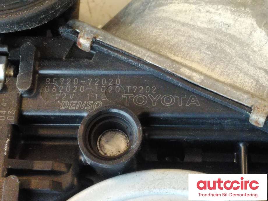 Ruteheis, kun motor, venstre bak til Toyota Prius 2009-2016 (Type III) (COMBI) (COMBI) (..|85720-72020|8572072020|)