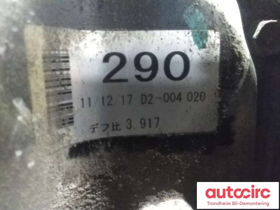 Kardang klokke foran til Mitsubishi L200 2006-2015 (Type IV)  (MITSUBISHI|3541A071|UTV: 3.917|)