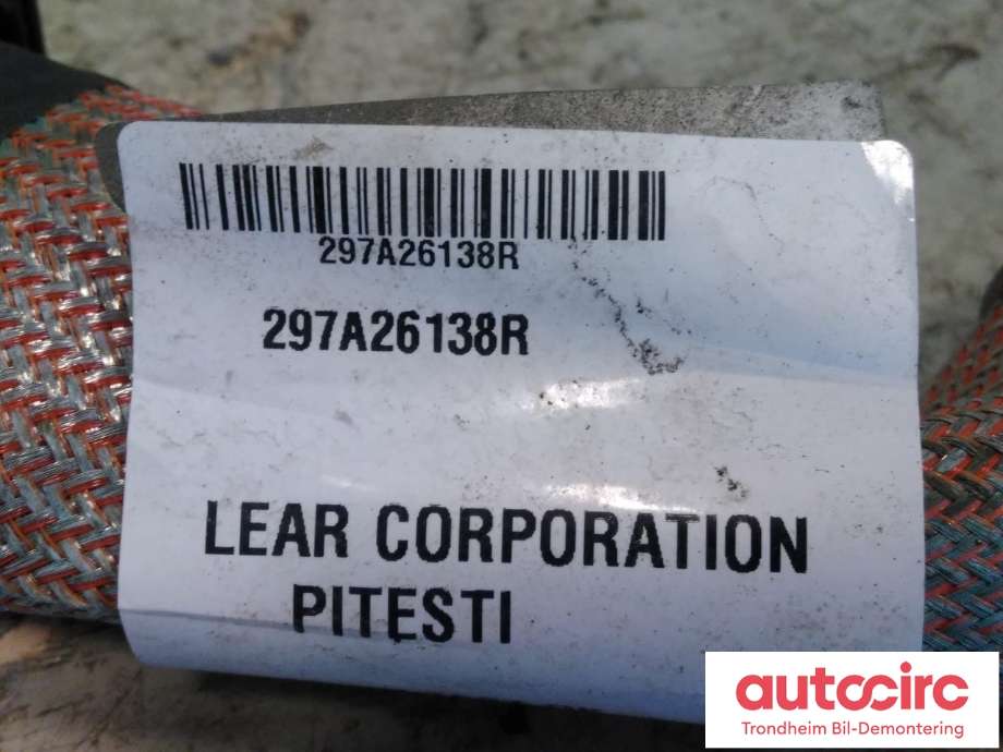 Kabel høy volt (HV) elbil til Renault Zoe 2019-->> (Fase 2)  (TIL BATTERI|297A26138R|)