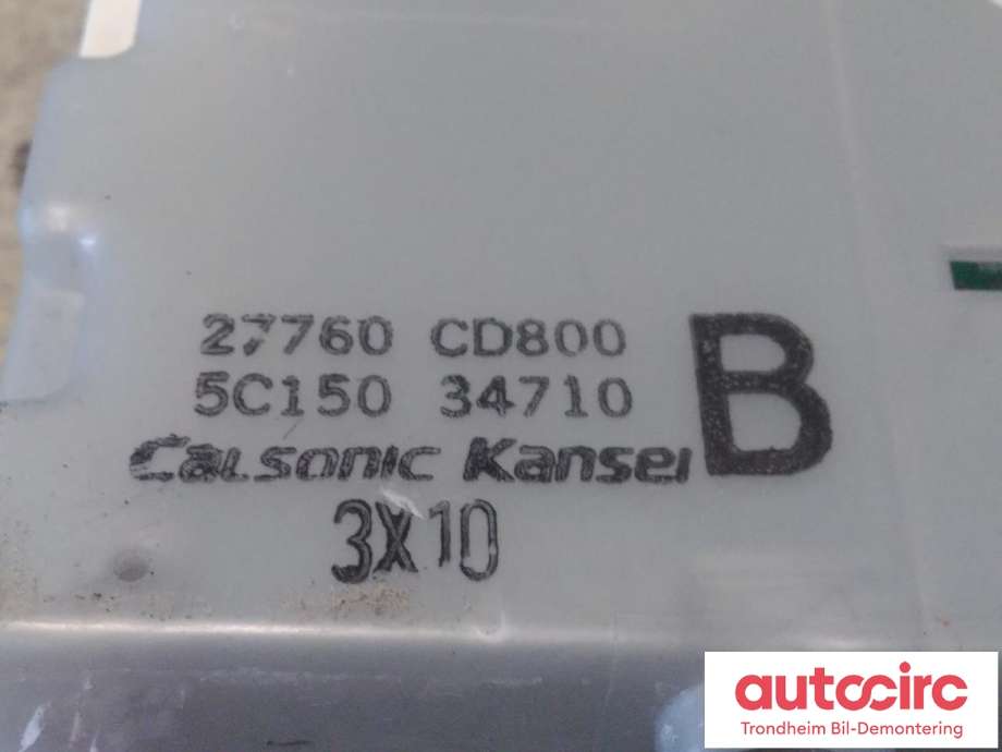 Styreenhet klima/aircondition til Nissan 350 Z 2002-2009 (CALSONIC KANSEI|27760-CD800|27760CD800|5C150-34710)