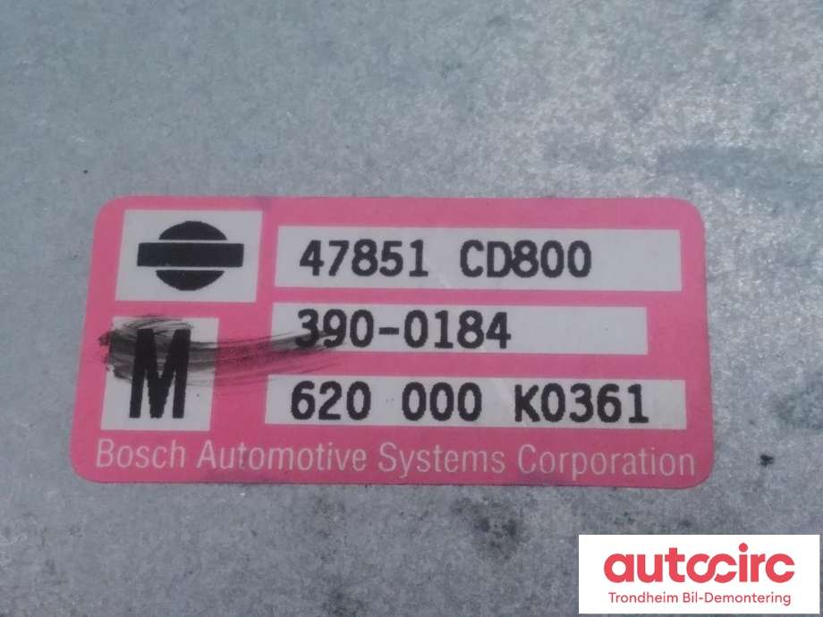 Styreenhet antispinn til Nissan 350 Z 2002-2009  (BOSCH|47851-CD800|47851CD800|620000K0361)