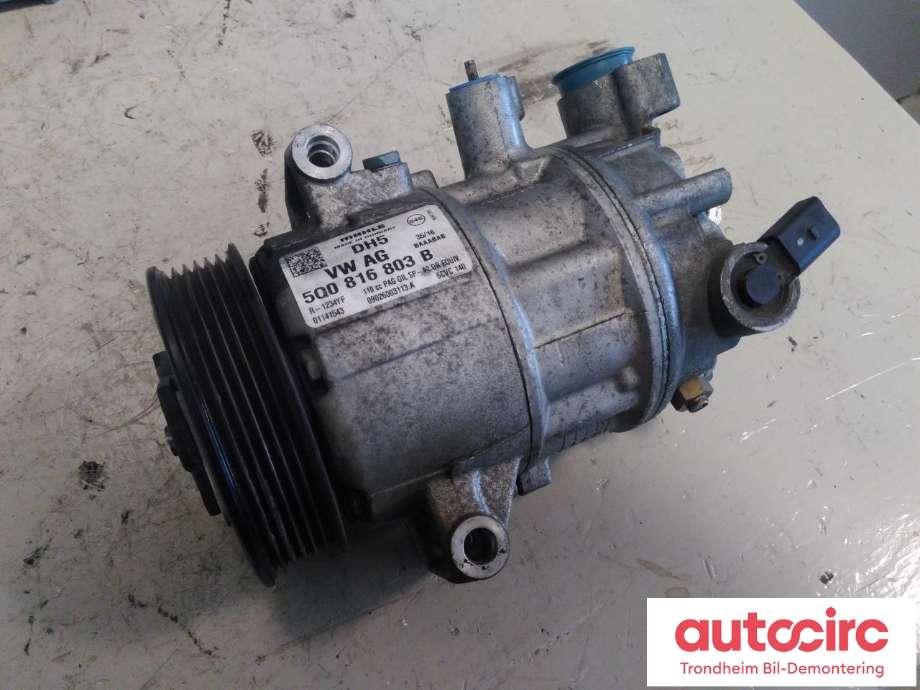 Aircondition kompressor til Škoda Octavia, 2013-2016 (Type III, Fase 1)  (..|5Q0816803B)