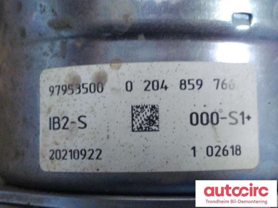 Bremsekraft-forsterker til XPeng P7 2021-->> (BOSCH|3550100ED1|97953500|0204859766| 3330A20001)