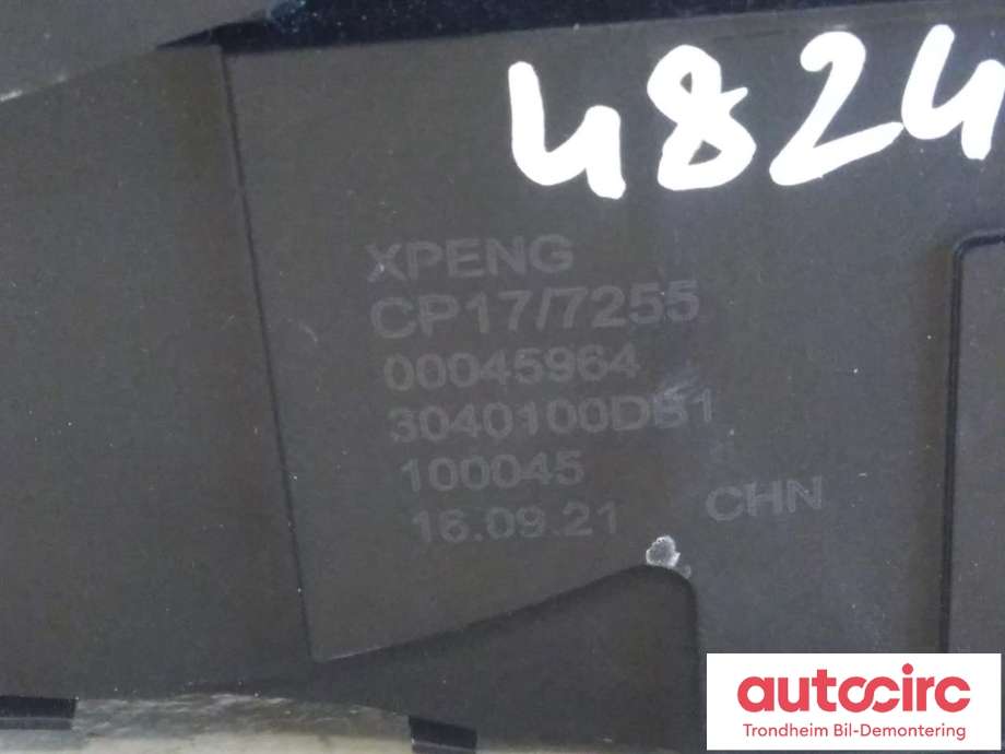 Pedal gass til XPeng P7 2021-->>  (..|3040100DB1|)