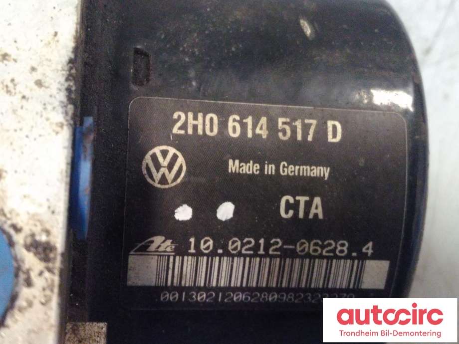ABS sentral til VW Amarok 2010-2016 (Type I, Fase 1) (ATE|2H0614517D|2H0907379J|)