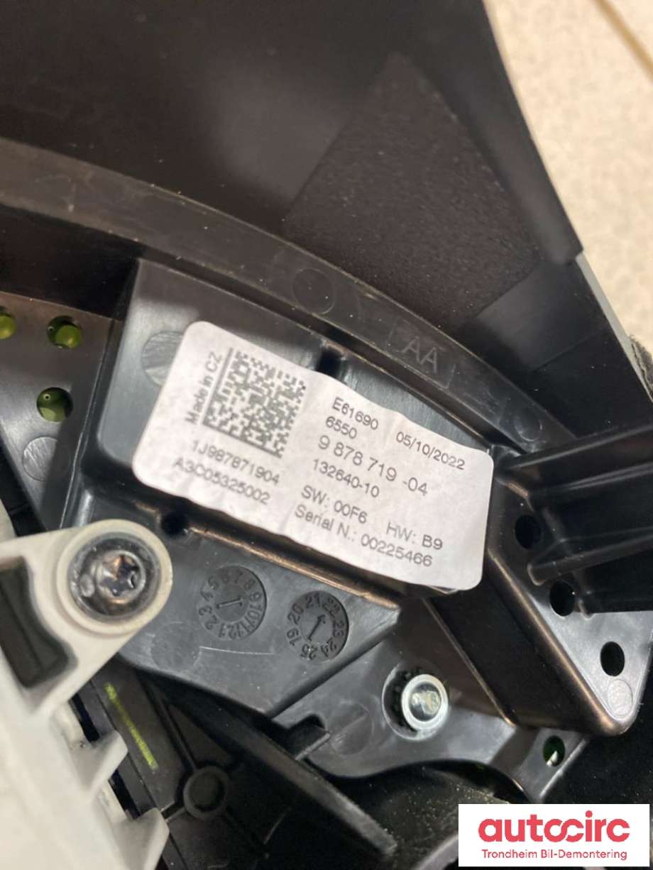 Multimedia display (MCU - Media Controller Unit) til Mini One/Cooper 2014-->> (F54-57) (F54-57) (INNOLUX|65505A477D0|6550 5A477D0-01|)